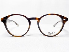 NEW Ray Ban RB2180V 5676 Mens Brown/Beige Havana Round Eyeglasses Frames 49/21
