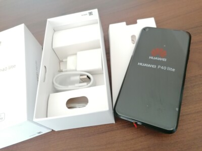Huawei P40 Lite 128GB Midnight Black / Schwarz  >>> 36 Monate (3 Jahre) Gewähr