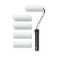 Schaumwalze Farbroller Lackier Lackierwalze Lack Rollen Malerset Superfein 10Cm