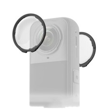 For Insta360 X5 Camera Lens Cap Optical Protective Glass Anti-fog Anti-scratch