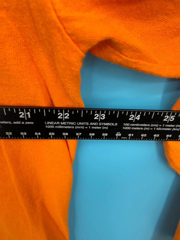 Camiseta De Colección Chump Gear Skateboarding Para Hombres L Naranja Manga Larga Salto Competición Foto 4 de 4