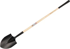 Made in Germany since 1899 - Saarland Serrated Shovel - Professional round Nose