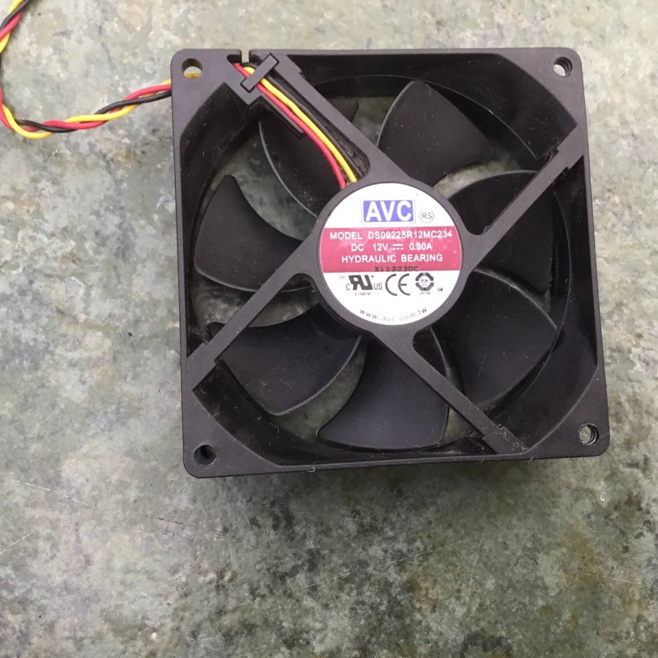 AVC DS09225R12MC234 Slimline Internal Cooling System Fan 92mm - Image 2 of 2