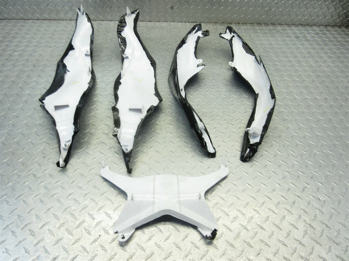 ♡ 3枚セット Kawasaki 636 ZX6-R Ninja Graphic Kit - 2013-2016 Mad Hatter