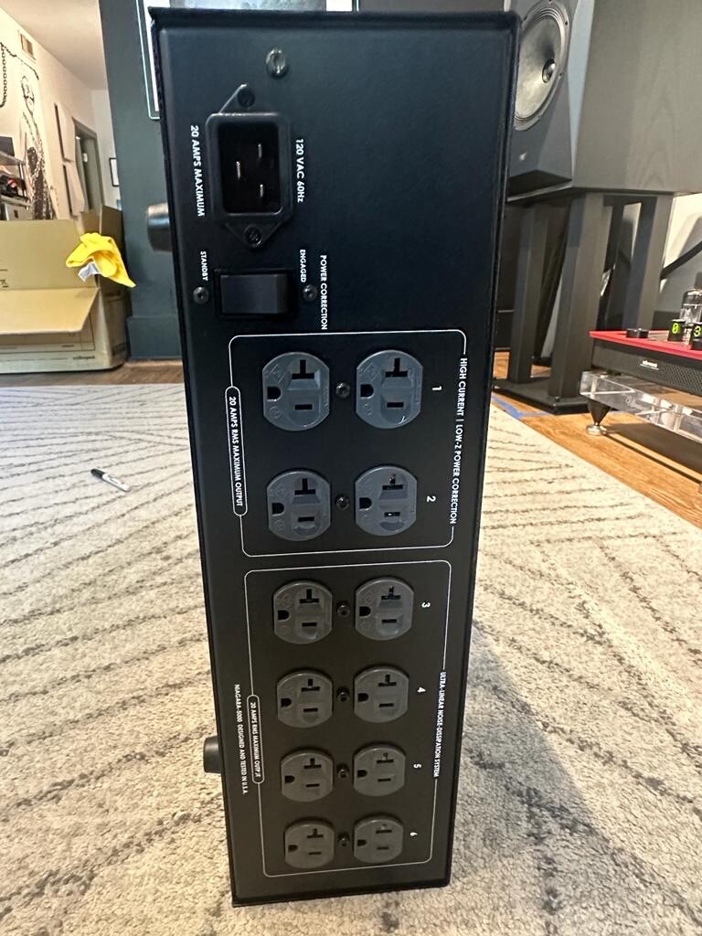 AudioQuest Niagara 5000 Audiophile Power Line Conditioner Surge Protector Box eBay