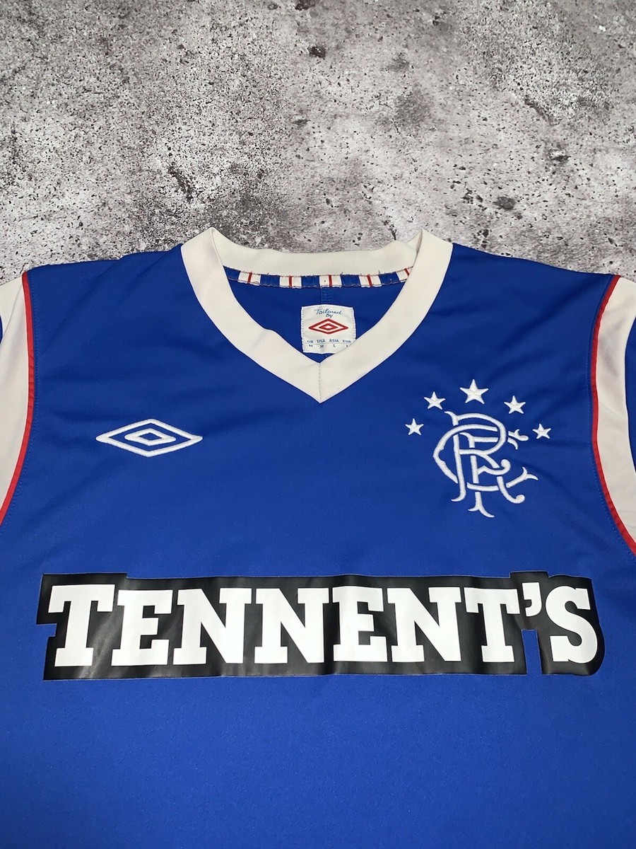 Original Rangers Umbro Tennents Home Football Shirt 2011-12 Original Rangers Umbro Tennents Home Football Shirt 2011-12