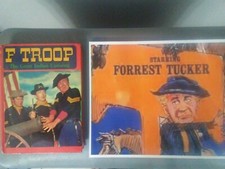 F-TROOP THE GREAT INDIAN UPRISING 1967 WHITMAN HARD COVER BOOK & Cartoon Photo