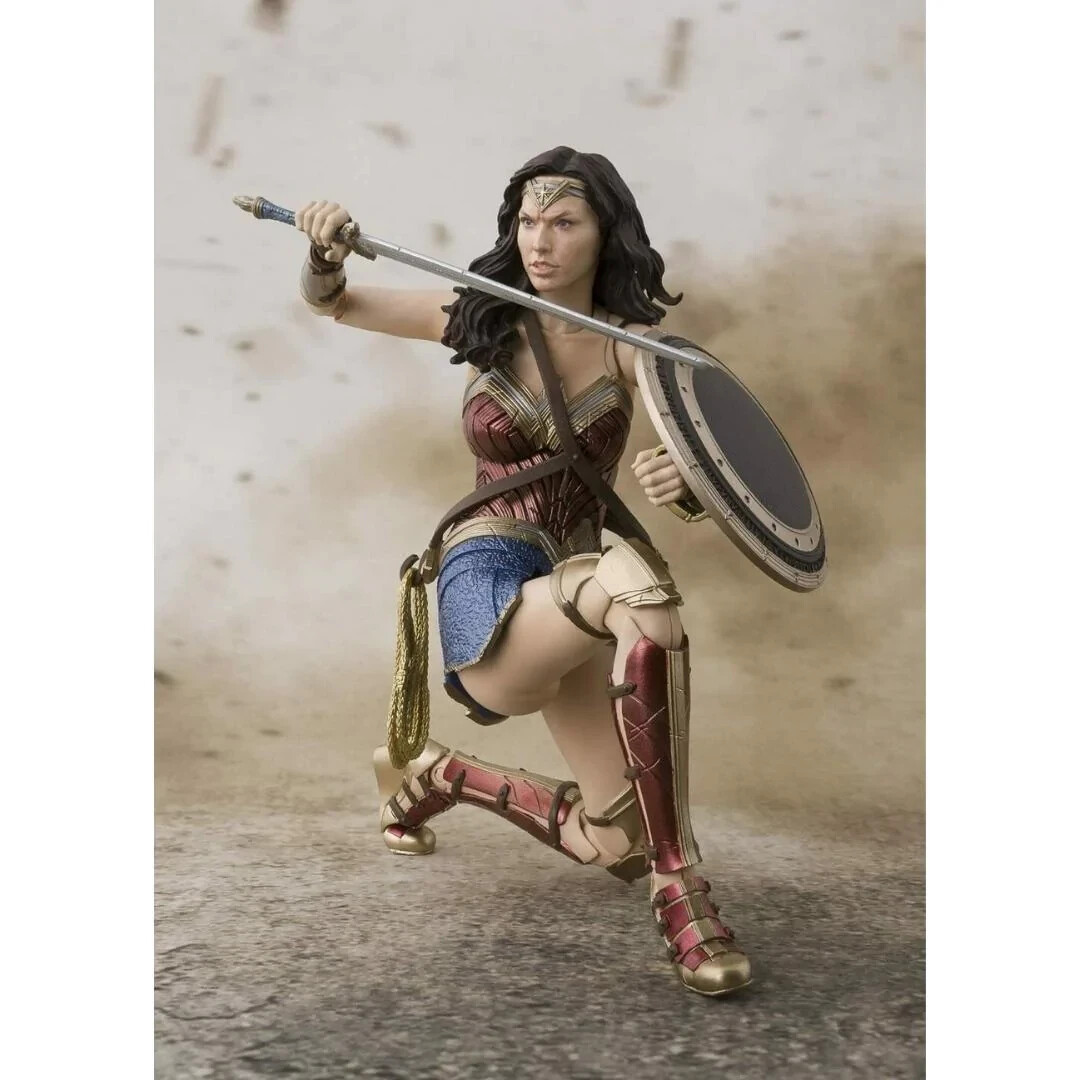 BANDAI S.H.FIGUARTS DC COMICS JUSTICE LEAGUE WONDER WOMAN FIGURE