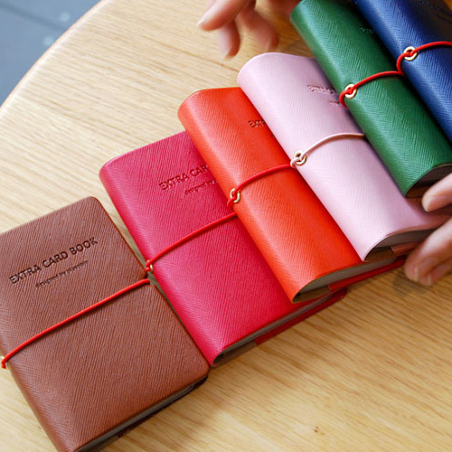 32pockets Faux Leather Business Credit Card Coupon Organizer Holder