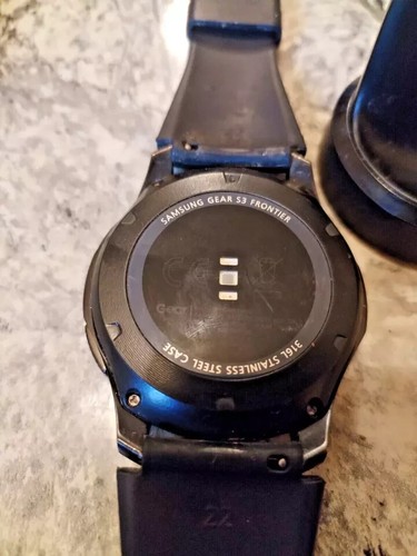 Samsung Galaxy S3 Frontier SM-R760 Watch Bluetooth 46mm Black - Picture 5 of 6