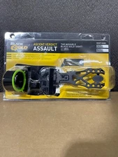 Black Gold Ascent Verdict Assault Sight 1-5 Pins. RH & LH. New.