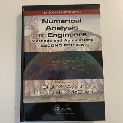 Numerical Analysis For Engineers Methods & Applications 2016
