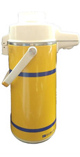 Vintage Zojirushi AirPot Tea Coffee Beverage Dispenser Maize  Blue, U Of Mi