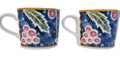 Pfaltzgraff cups Atmosphere Montage lot of 2