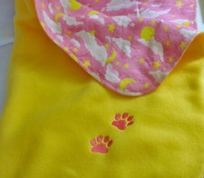 DOG PUPPY CAT SMALL PET COTTON/FLEECE BLANKET - CUTE PRINTS - your choice 50