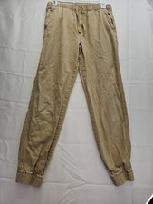 Arizona Jeans Boys Khaki Pants Adjustable waist Max 28" Check the item specifics