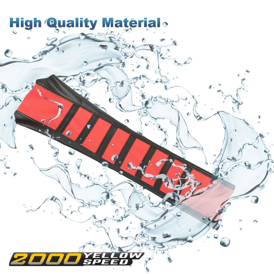 Red Soft Seat Cover Fit For Honda CR125R CR500R CR80R CRF100F CRF125F CRF150F Foto 2 de 4