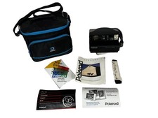 Vintage Polaroid Spectra System SE Auto-Focus Instant Camera Case And Manuals