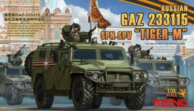 Meng Model VS-008 1/35 Russian GAZ 233115 SPN SPV ''Tiger-M''