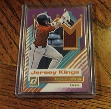 2025 Donruss Baseball Jersey Kings Relic/Patch Jordan Lawlar Purple 33/49 JK-JL