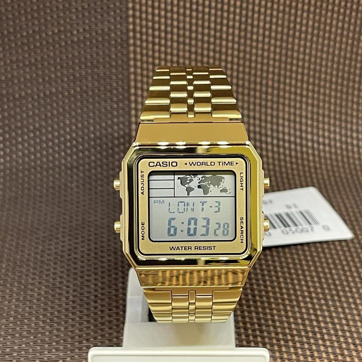 Casio A500WGA-9D Vintage Series Gold Tone Stainless Steel Casio A500WGA-9D Vintage Series Gold Tone Stainless Steel