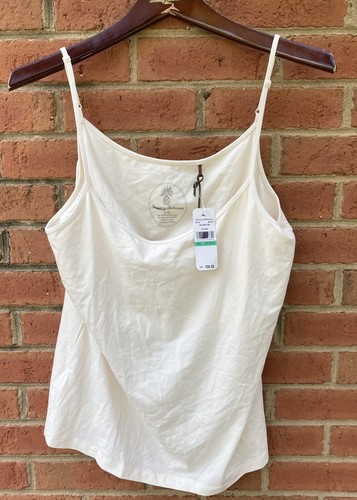 $38 TOMMY BAHAMA WOMENS KOKO JERSEY CAMI TOP SHIRT FRESCO L LARGE 12 / 14 NWT