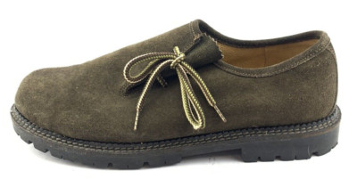 STOCKERPOINT  HERRENSCHUHE HALBSCHUHE FREIZEITSCHUHE GR: 46 UK: 11 DUNKELGRÜN