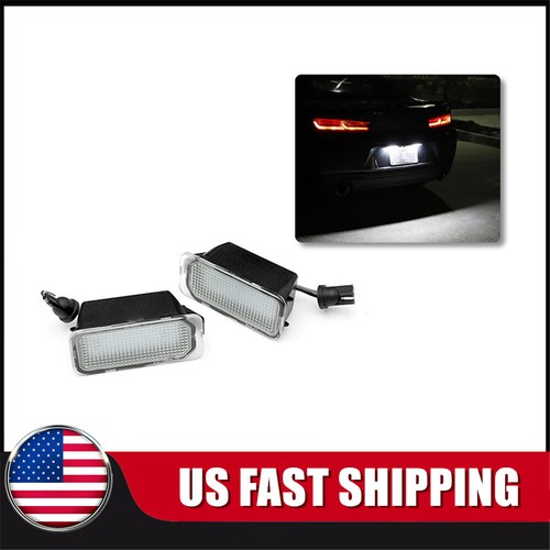2X LED License Plate Lights For FORD FOCUS DA3 DYB FIESTA JA8