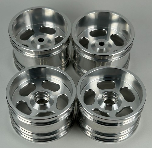 Dhawk CNC RC10DS Vintage Aluminum Wheels 5 Slots For Team Associated RC10DS - Picture 10 of 10