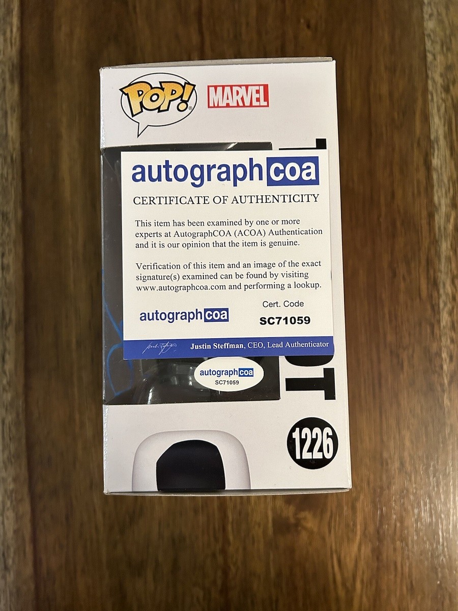 Jason Schwartzman 'Spider-Man' Signed Funko Pop 'The Spot' ACOA