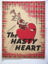 John Patrick`s "The Hasty Heart" 12 pg 1946 Playbill Program Erin O`Brien Moore