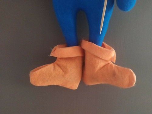 Antiguo peluche fieltro mosqueperro dartacan años 80 - Imagen 6 de 6