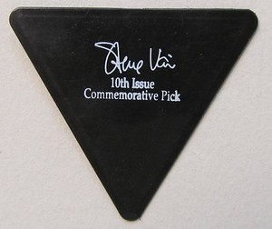 GREASY-KIDS-STUFF-Steve-Vai-fan-club-issue-1990-039-s-Guitar-Pick