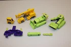 Vintage Transformers G1 Lot of  Constructicons Figures & Devastator PARTS/REPAIR