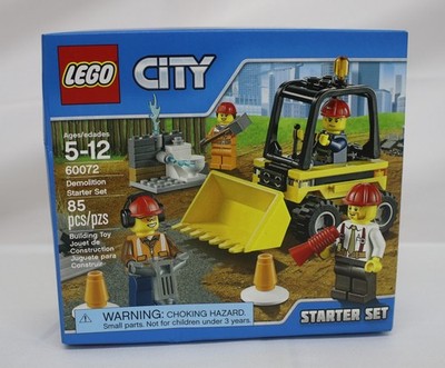 LEGO City: Demolition Starter Set (60072) Brand New Factory
