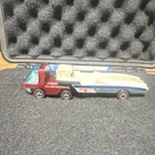 New ListingHot Wheels Redline Heavyweights Car Hauler Transporter Red White Blue Diecast