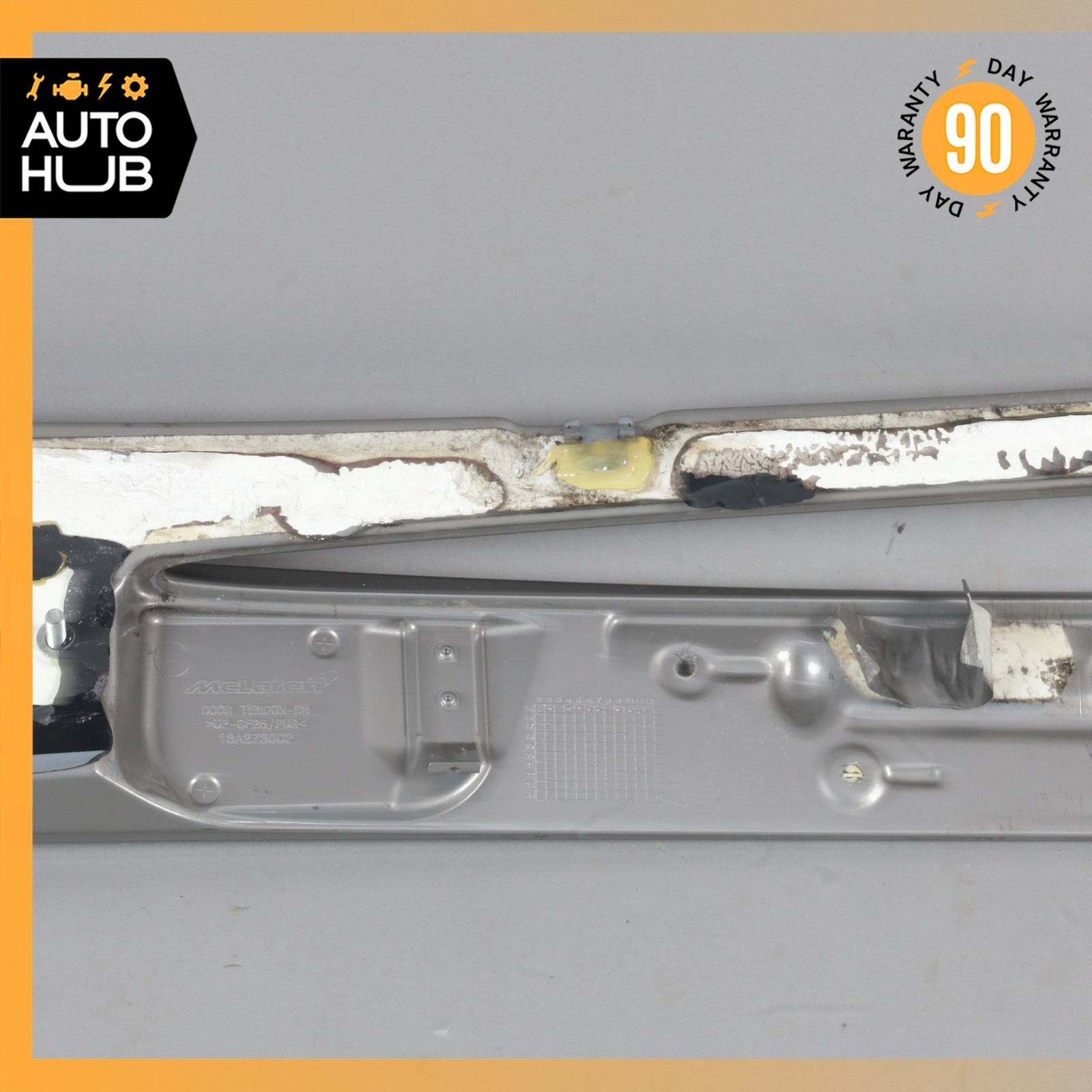 16-20 McLaren 570S 570GT 540C 600LT Right Door Upper Molding Cover Panel OEM