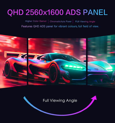Premium Ultra Thin 2K QHD 16:10 IPS Laptop Display with 144Hz Refresh Rate - 第 12/18 張圖片