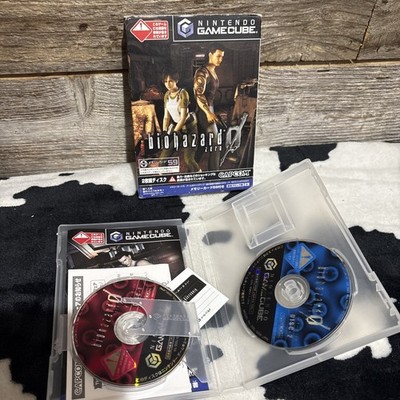 Japanese Resident Evil Biohazard 0 Zero Nintendo GameCube Import Game CIB