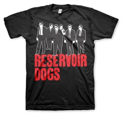 Reservoir Dogs Quentin Tarantino Silhouette offiziell Männer T-Shirt Herren