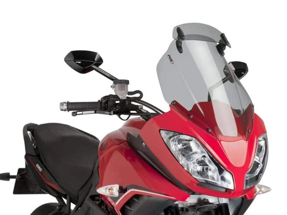 Puig Touring Screen & Extender Light Smoke for Triumph Tiger 1050 (07-13) - Image 2 of 4