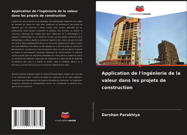 Application De L'ingéNierie De La Valeur Dans Les Projets De Construction Buch-image