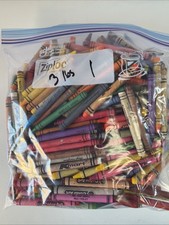 3 lb Bulk Broken New Used Coloring Wax Crayons Melting Craft Home School