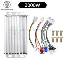 48V60V72V 50A Sine Wave Electric Vehicle Controller Brushless Motor Driver 3000W