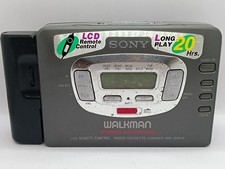 Sony WM - GX614 Walkman Cassette player Fully working with caddy Used