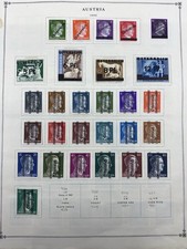 Austria 1945 Graz Overprinted Set to 80pf + additional sets to 1949, Mint/ Used