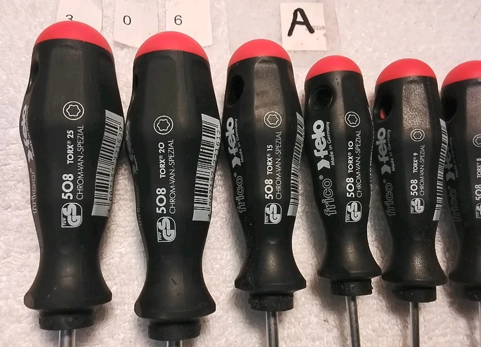 FELO 508 973 48 7PC TORX SCREWDRIVER SET MADE IN GERMANY 🇩🇪 - Image 2 of 4