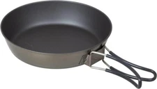 Evernew Titanium Ti NS Non-Stick Fry Pan 6.5 Inch w/Insulated Handles ECA441
