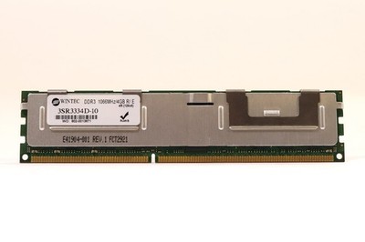 Wintec 4GB 2Rx8 PC3-8500 DDR3-1066MHz ECC REG Server Memory P/N: 3SR3334D-10