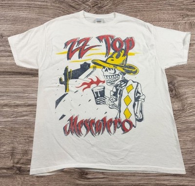ZZ Top Mescalero Retro Graphic T-Shirt Adult Size Medium
